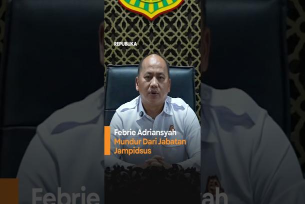 Febrie Adriansyah Mundur Dadi Jabatan Jampidsus