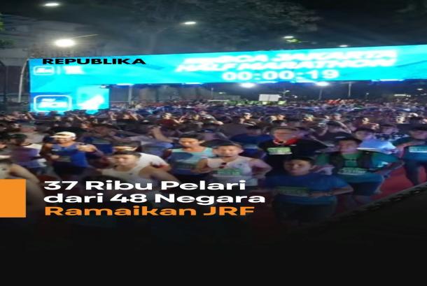 37 Ribu Pelari dari 48 Negara Ramaikan JRF