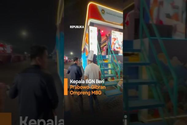 Kepala BGN Beri PrabowoGibran Ompreng MBG