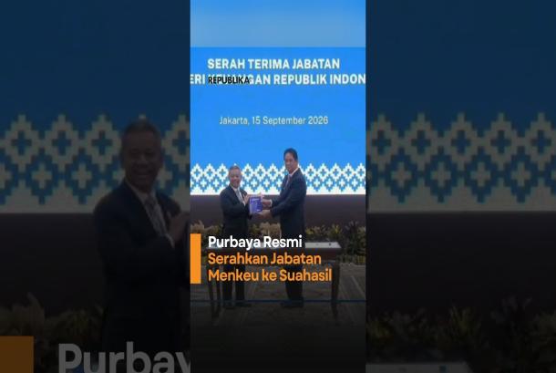 Purbaya Resmi Serahkan Jabatan Menkeu ke Suahasil
