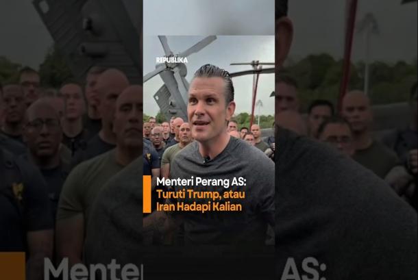 Menteri Perang AS Turuti Trump atau Iran Hadapi Kalian