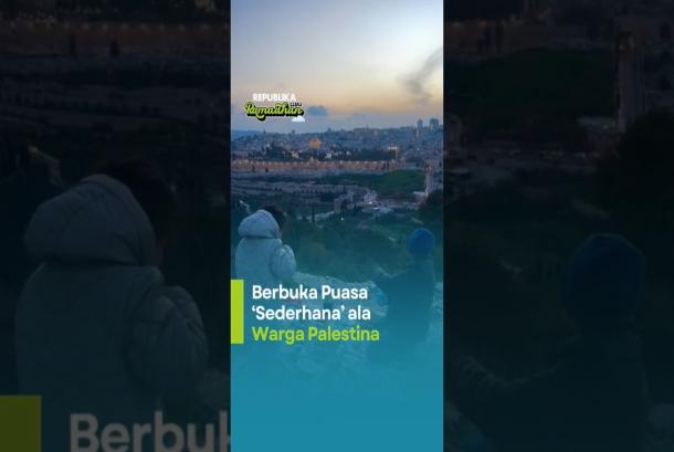 Berbuka Puasa Sederhana Ala Warga Palestina