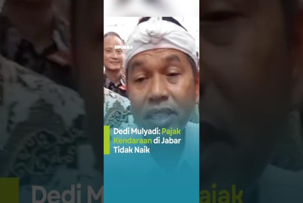 Dedi Mulyadi Pajak Kendaraan di Jawa Barat Tidak Naik