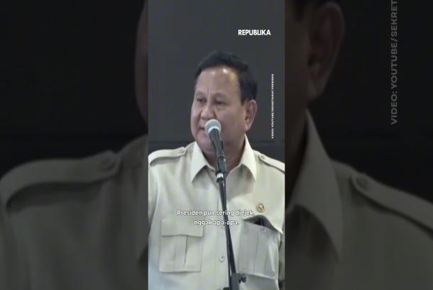 Prabowo Tidak ApaApa Diejek Balas dengan Sopan Santun