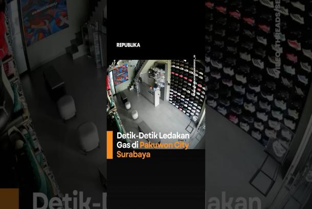 DetikDetik Ledakan Gas di Pakuwon City Surabaya