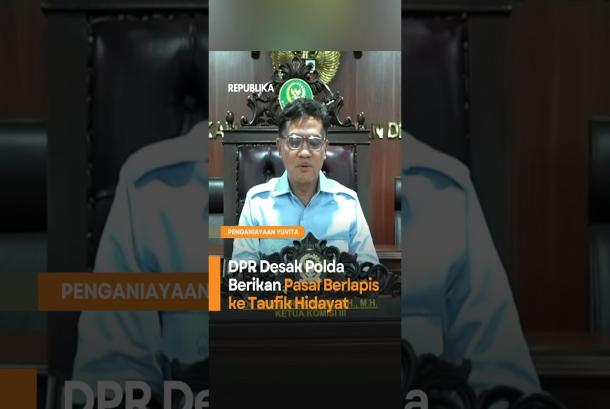 DPR Desak Polda Berikan Pasal Berlapis ke Taufik Hidayat
