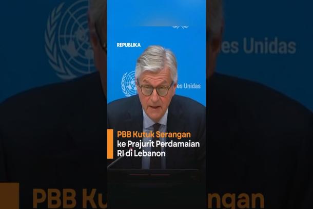 PBB Kutuk Serangan ke Prajurit Perdamaian RI di Lebanon