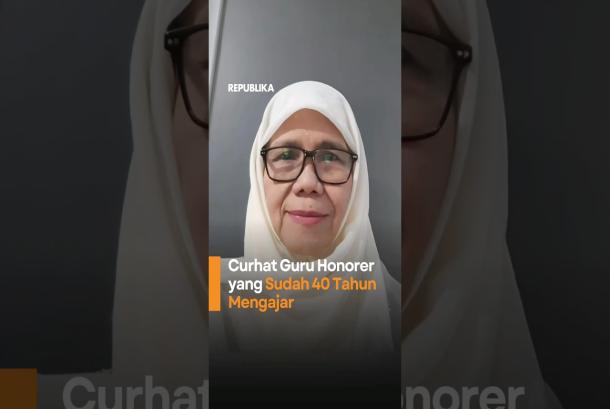 Curhat Guru Honorer yang Sudah 40 Tahun Mengajar