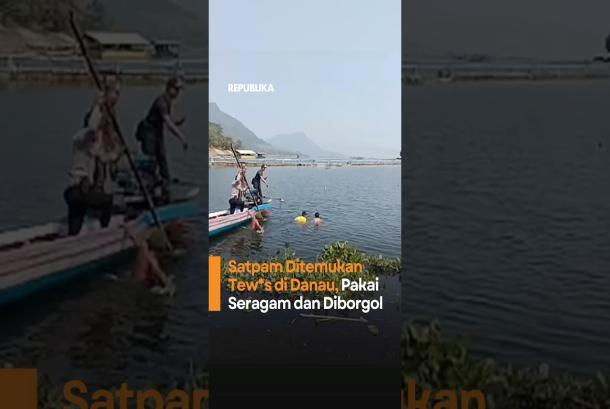 Satpam Ditemukan Tewas di Danau Pakai Seragam dan Diborgol