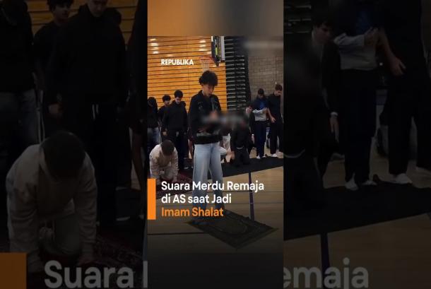 Suara Merdu Remaja di AS saat Jadi Imam Shalat