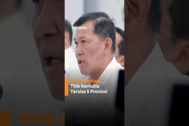 Riau Tidak Ada Lagi Titik Api BNPB Tersisa 5 Provinsi