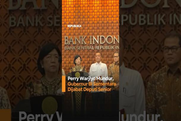 Perry Warjiyo Mundur Gubernur BI Sementara Dijabat Deputi Senior