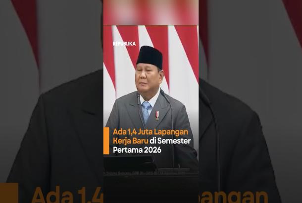 Ada 14 Juta Lapangan Kerja Baru di Semester Pertama 2026