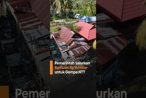 Salurkan Bantuan Rp14 Miliar untuk Korban Gempa NTT