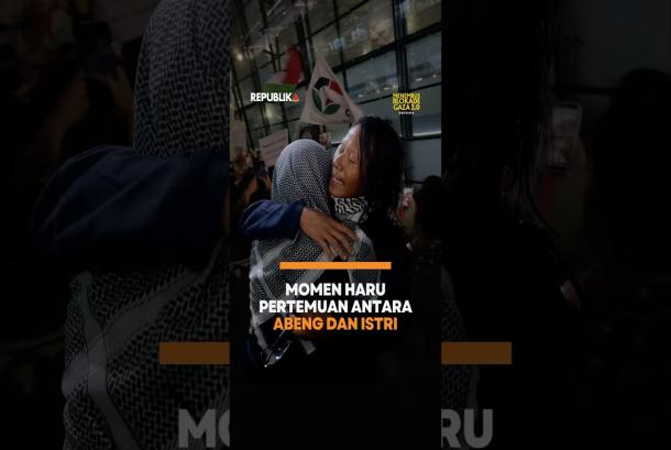 Momen Haru Pertemuan Antara Abeng dan Istri