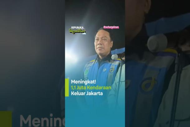 Meningkat11 Juta Kendaraan Keluar Jakarta