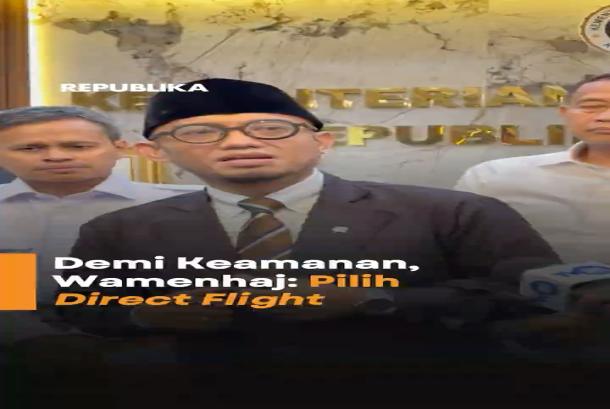 Wamenhaj Imbau Jamaah Umrah Pilih Direct Flight ke Arab Saudi