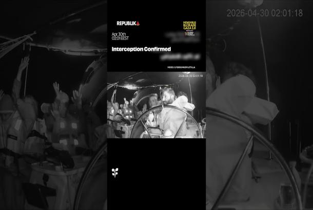 DetikDetik Armada GSF Dicegat Israel