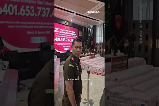 Kejagung Sita Uang Rp401 Miliar dari Kasus Korupsi Nikel