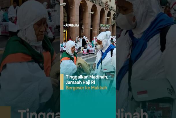 Mulai Bergeser Menuju Makkah Jamaah Haji Indonesia Terkesan dengan Keramahan Penduduk Madinah