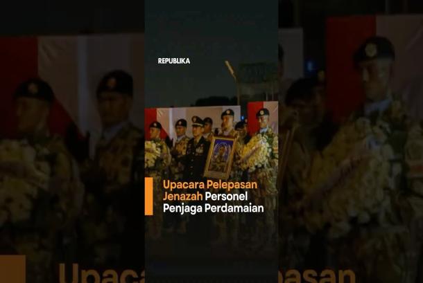 Upacara Pelepasan Jenazah Personel Penjaga Perdamaian