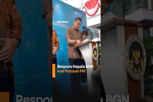 Respons Kepala BGN soal Putusan MK