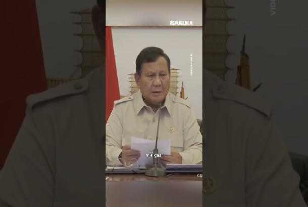Prabowo Pelajaran buat Kita Tambah Anggaran Bencana