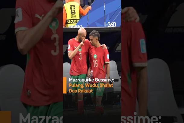 Mazraoui ke Gessime Pulang Wudu Shalat Dua Rakaat