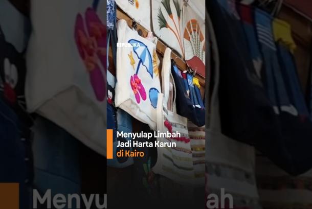 Perempuan Kairo Sulap Limbah Jadi Produk Ekspor