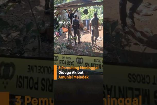 Tragis Tiga Pemulung Meninggal Diduga Akibat Ledakan Amunisi