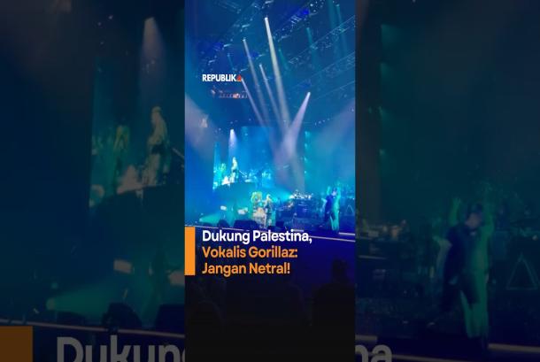 Dukung Palestina Vokalis Gorillaz Jangan Netral