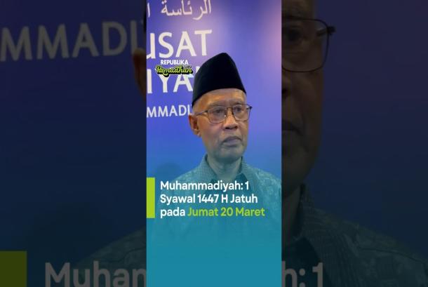 Muhammadiyah 1 Syawal 1447 H Jatuh pada 20 Maret 2026