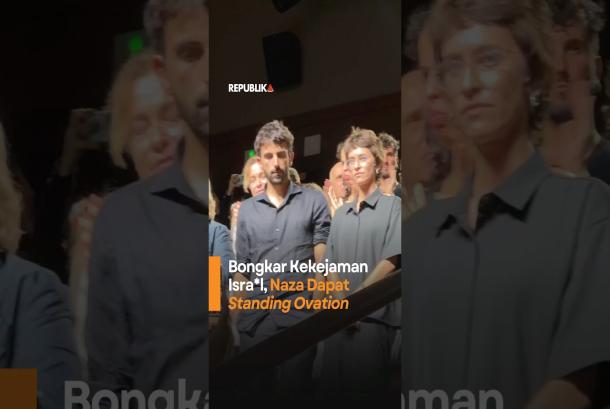 Bongkar Kekejaman Israel Naza Dapat Standing Ovation