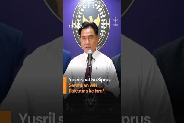 Yusril soal Isu Siprus Serahkan WN Palestina ke Israel