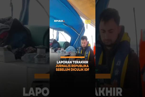Laporan Terakhir Jurnalis Republika Sebelum Diculik IDF