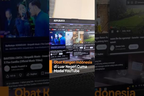 Obat Kangen Indonesia di Luar Negeri Cuma Modal YouTube