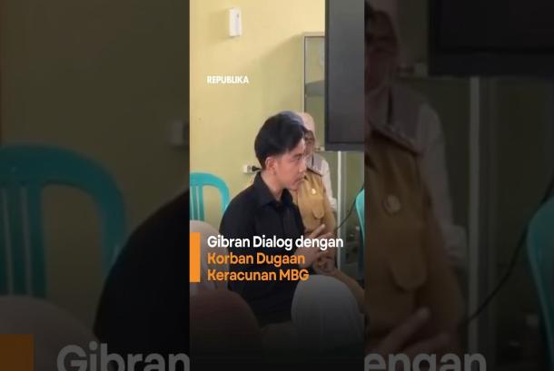 Gibran Dialog dengan Korban Dugaan Keracunan MBG