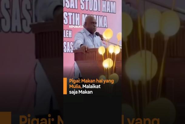 Pigai Makan Hal yang Mulia Malaikat saja Makan