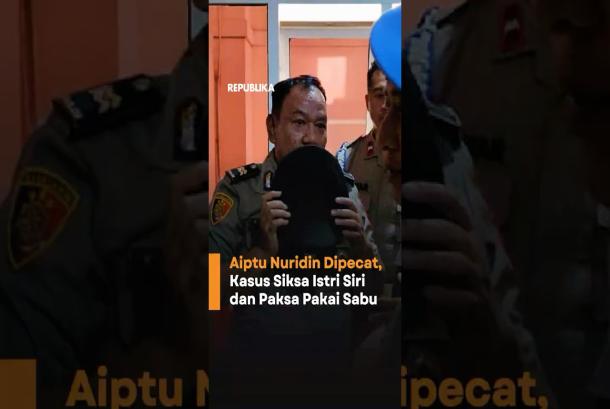 Aiptu Nuridin Dipecat Karena Diduga  Lakukan Aniaya Kepada Istri Siri dan Paksa Pakai Sabu