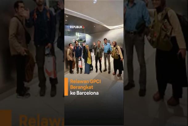 Relawan GPCI Berangkat ke Barcelona