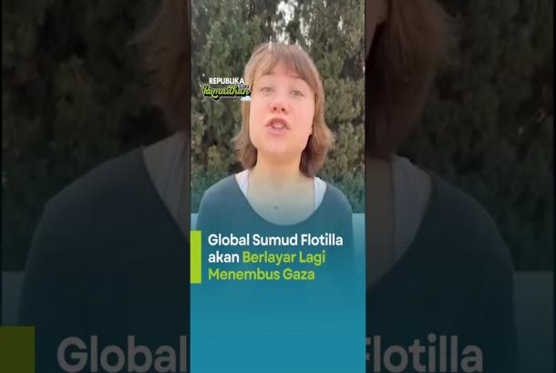 Global Sumud Flotilla akan Berlayar Lagi Menembus Gaza