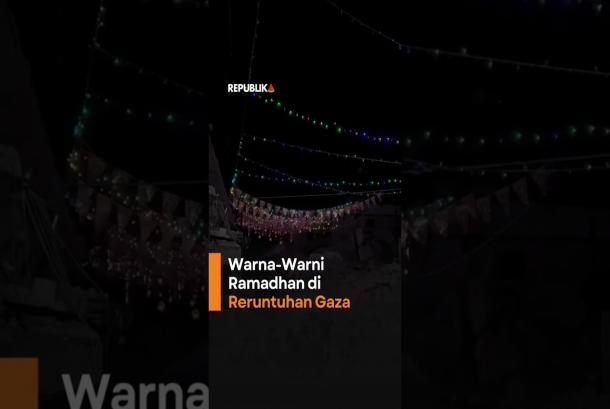 WarnaWarni Ramadhan di Reruntuhan Gaza