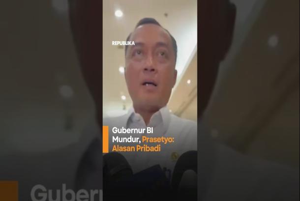 Gubernur BI Mundur Prasetyo Alasan Pribadi