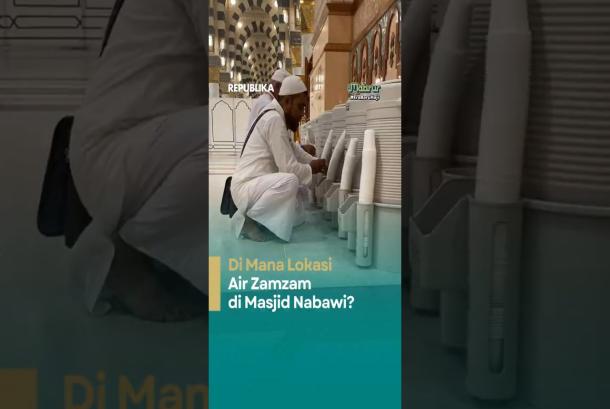 Air zamzam di Masjid Nabawi Di Mana Lokasinya