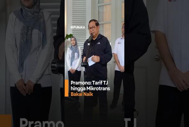 Pramono Tarif TJ hingga Mikrotrans Bakal Naik