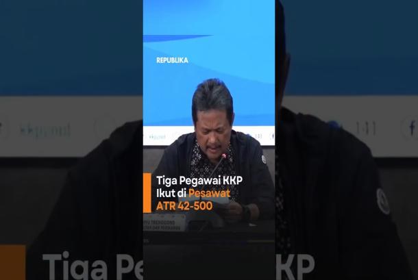 Tiga Pegawai KKP Ikut di Pesawat ATR 42500
