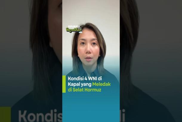 Kondisi 4 WNI di Kapal yang Meledak di Selat Hormuz