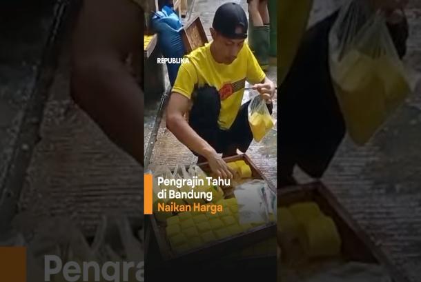 Perajin Tahu di Bandung Naikan Harga
