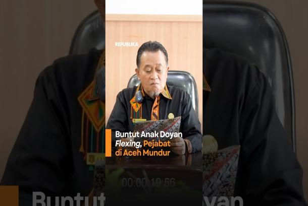 Buntut Anak Doyan Flexing Pejabat di Aceh Mundur