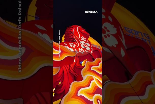 Wisata 0 Rupiah di Jakarta Lampion Aesthetic Spot Foto Cantik